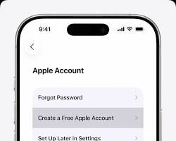 Apple ID 官网注册填写界面